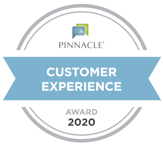 Pinnacle Customer Experience award